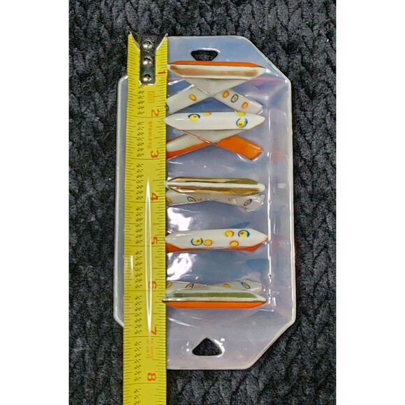 Japanese Lusterware Art Deco Toast Rack – Hand-Painted – 1920s–1930s - Picture 12 of 13